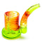 Pipa de vidrio Green Bear Proxy Sherlock: Pipa verde personalizada para Puffco Proxy