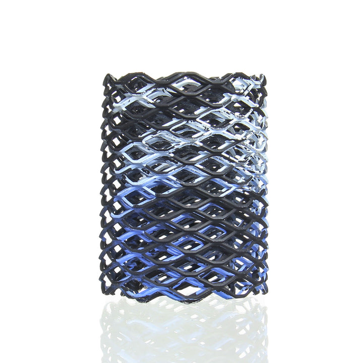 Heat Cage Nozzle Guard in Blue, White and Black multi-color, torch nozzle guard