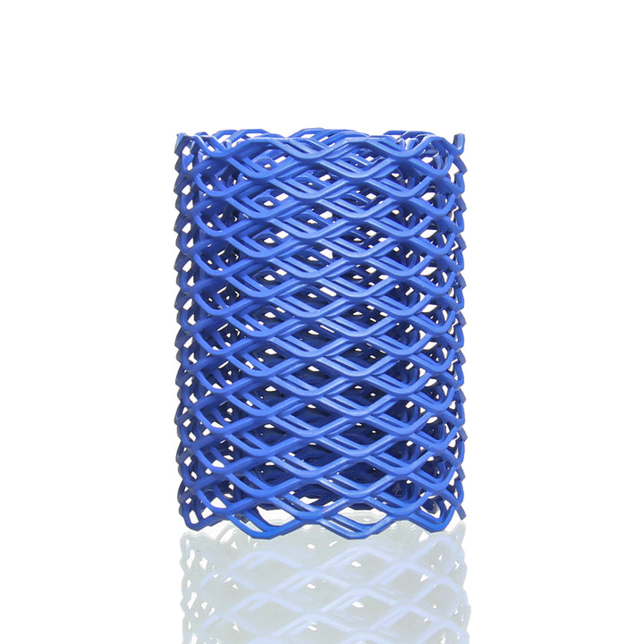Heat Cage Nozzle Guard in Blue powder coat, torch tip guard