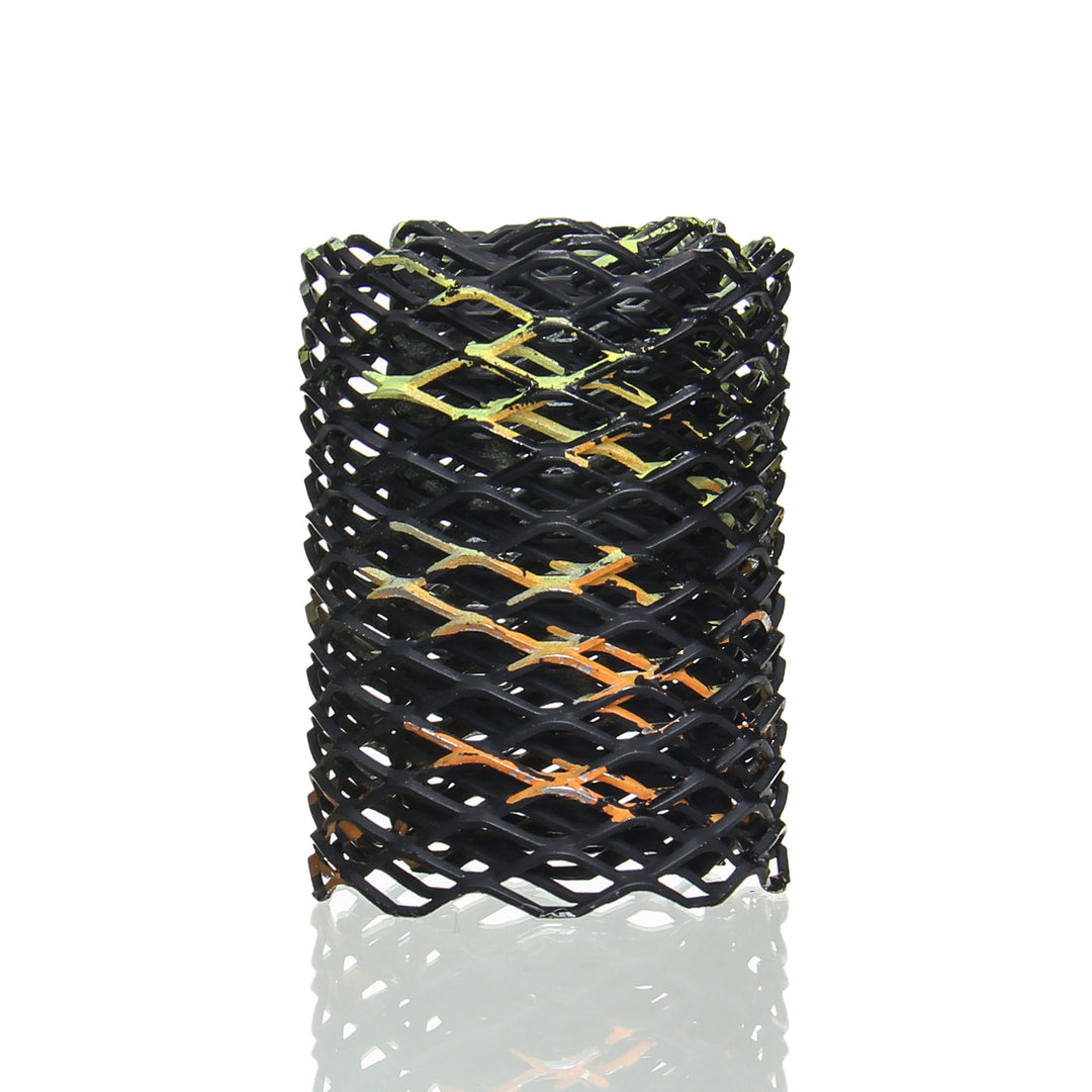 Heat Cage Nozzle Guard in Yellow, Orange and Black, torch nozzle protection