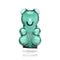 Hemper Gummy Bear Peak Top – 5.4" Borosilicate Glass for Puffco Peak & Peak Pro