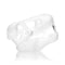Hemper Jurassic Spark Skull Hand Pipe – 4.2" Frosted Glass