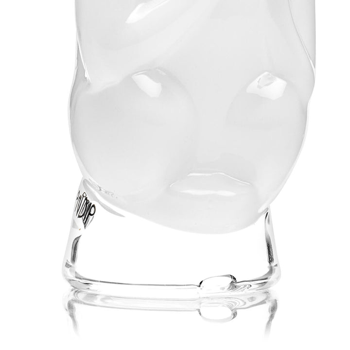 Close detail of the Lord Nermal face on the RIPNDIP x Hemper High Nermal Peak Top
