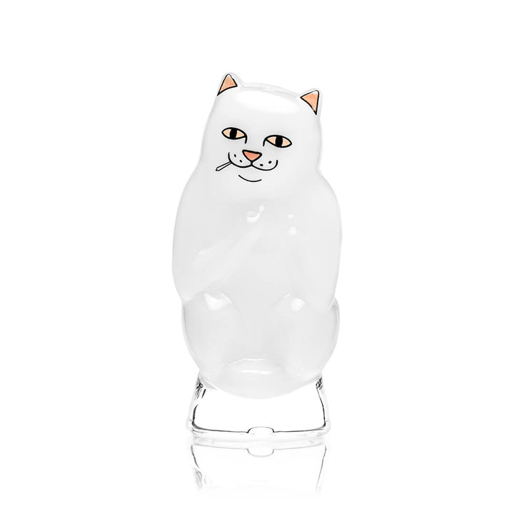 RIPNDIP x Hemper High Nermal Peak Top, frosted glass Lord Nermal cat attachment