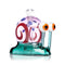 Hemper Snail XL Bong – 6" Glass, Large Showerhead Perc