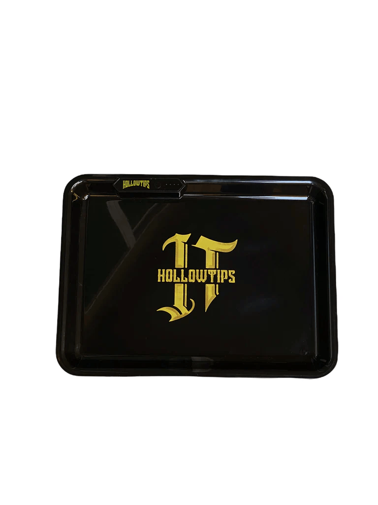 Hollowtips LED Rolling Tray — light-up LED rolling tray, hero shot
