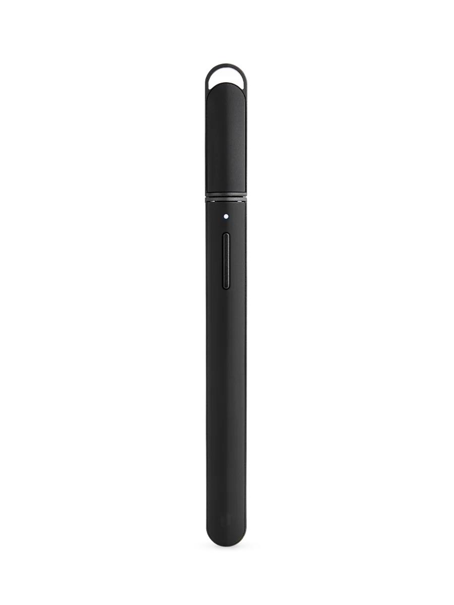Puffco Hot Knife side profile showing slim pen-style body and ceramic tip construction