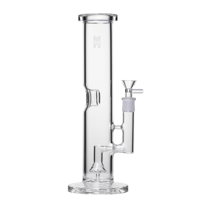 Human Grade 12in Straight Tube — straight tube water pipe, alternate angle
