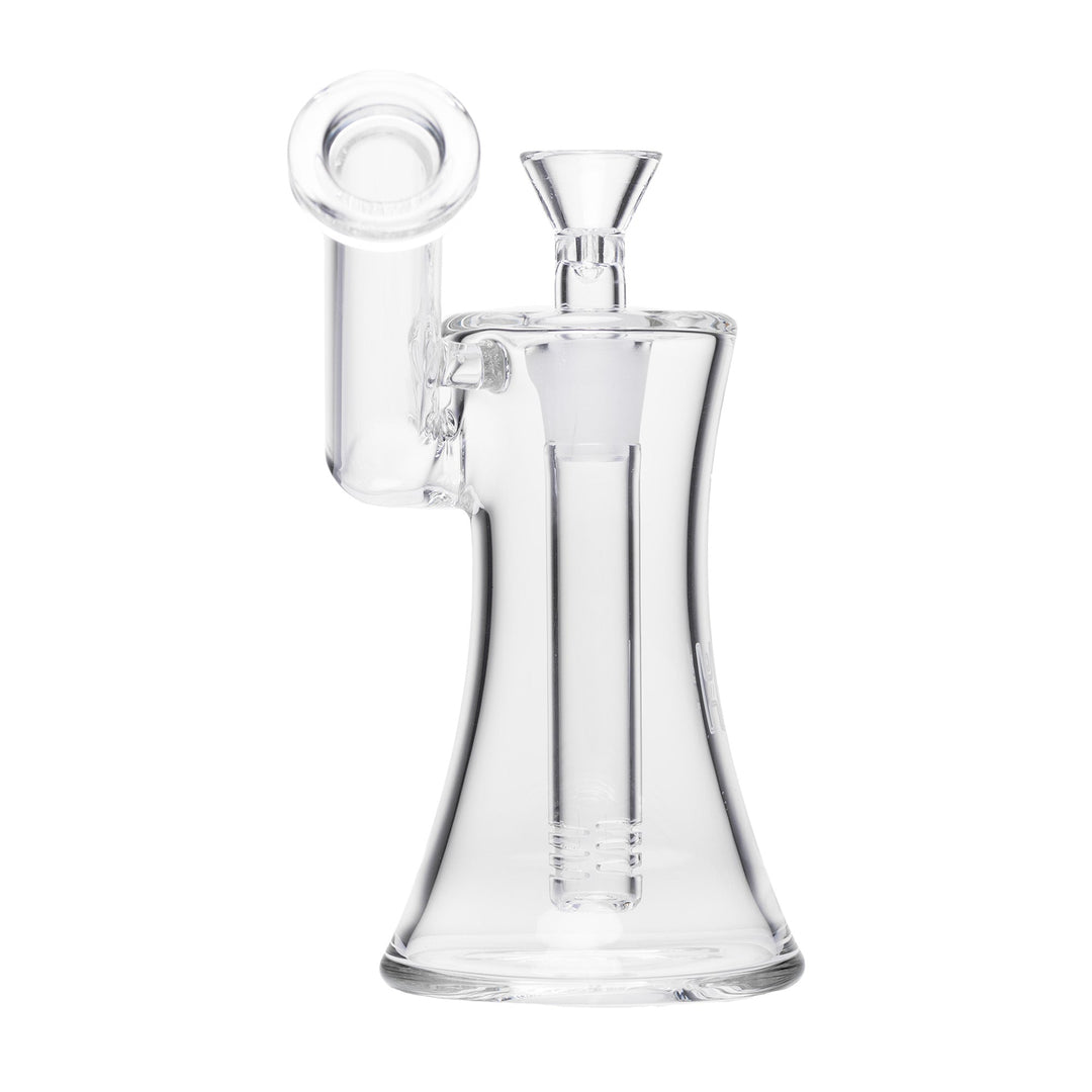 Human Grade 6in Hourglass Sidecar — hourglass sidecar dab rig, side profile