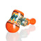 IC Glass - Worked Hammer Bubbler