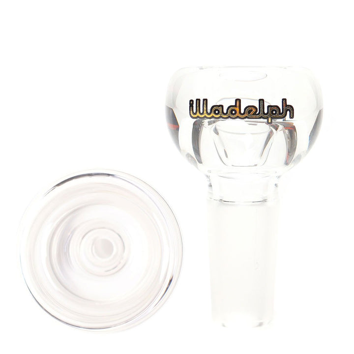 Illadelph 14mm Single Hole Slide with Gold logo