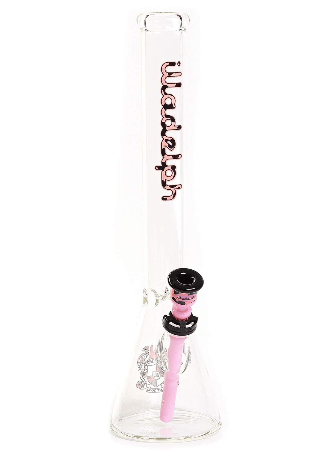 Illadelph 5mm Medium Beaker Cow Label Pink