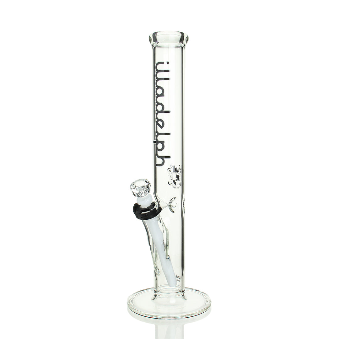 Illadelph 5mm Black Label Short Straight 17-inch glass tube