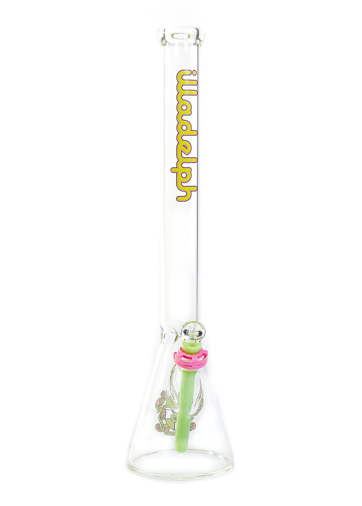 Illadelph 5mm Guava Tall Beaker 21-inch glass bong