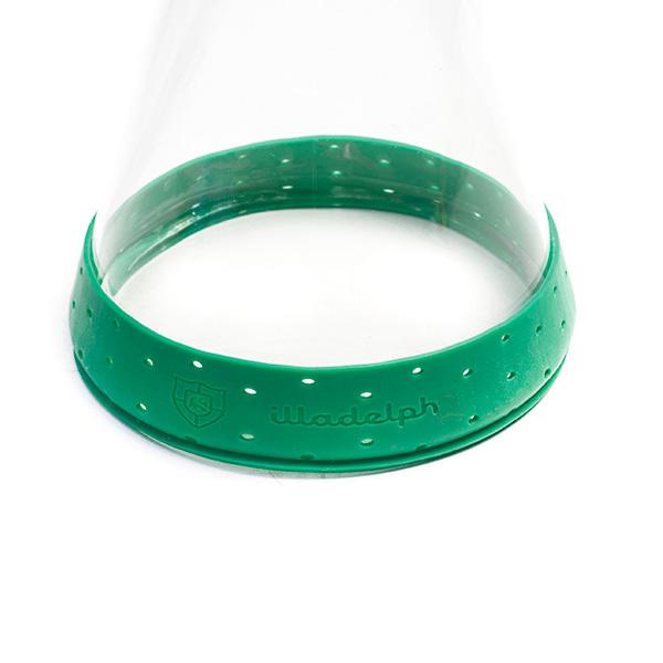 Illadelph Base Bumper Green silicone bong base protector