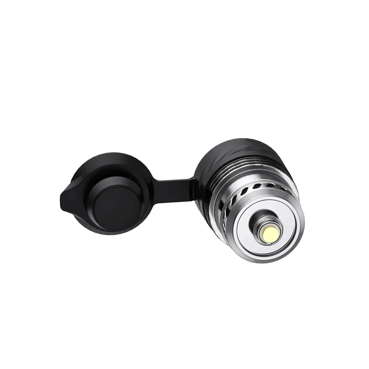VOOZR OG Peak 3DXL Atomizer bottom contact view showing secure electrical connection and compatibility with Puffco Peak OG base