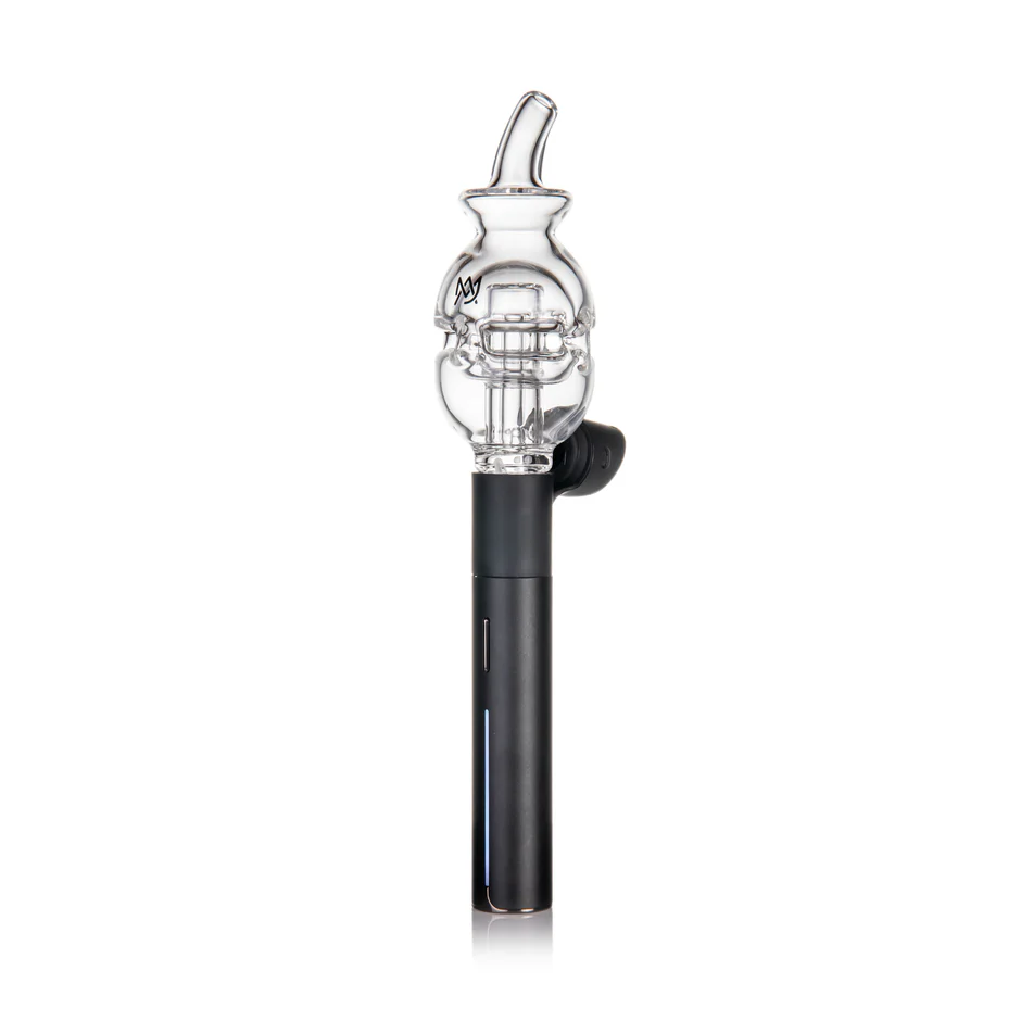 MJ Arsenal Fab Egg Attachment for Puffco Pivot – Side Angle View