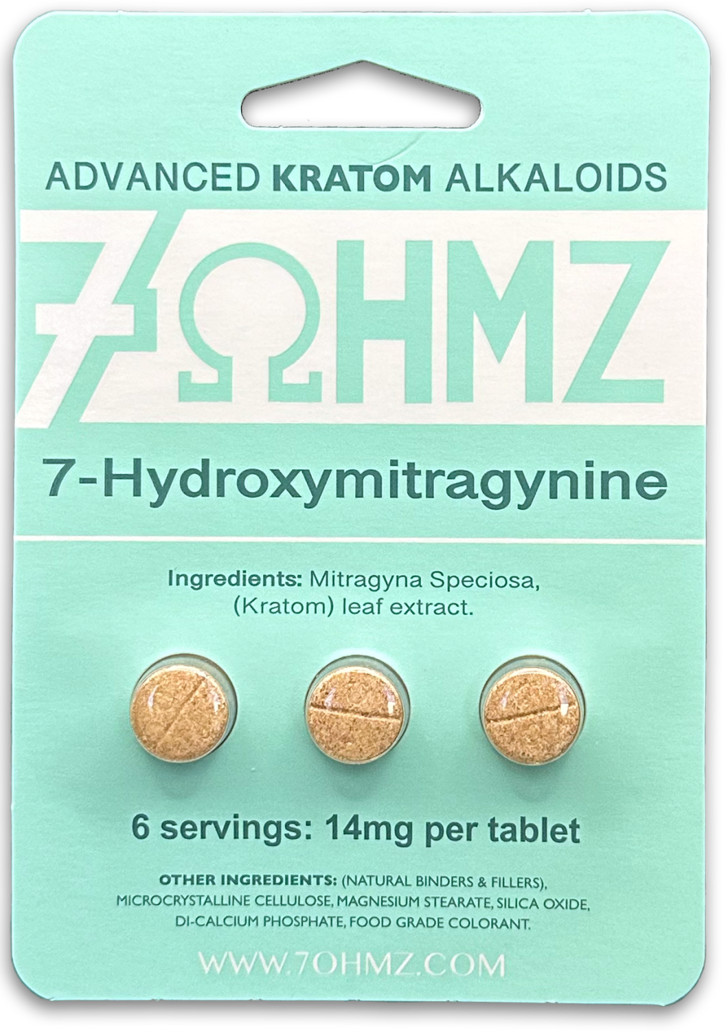 7 Ohmz - Kratom Pills - 3 Pack