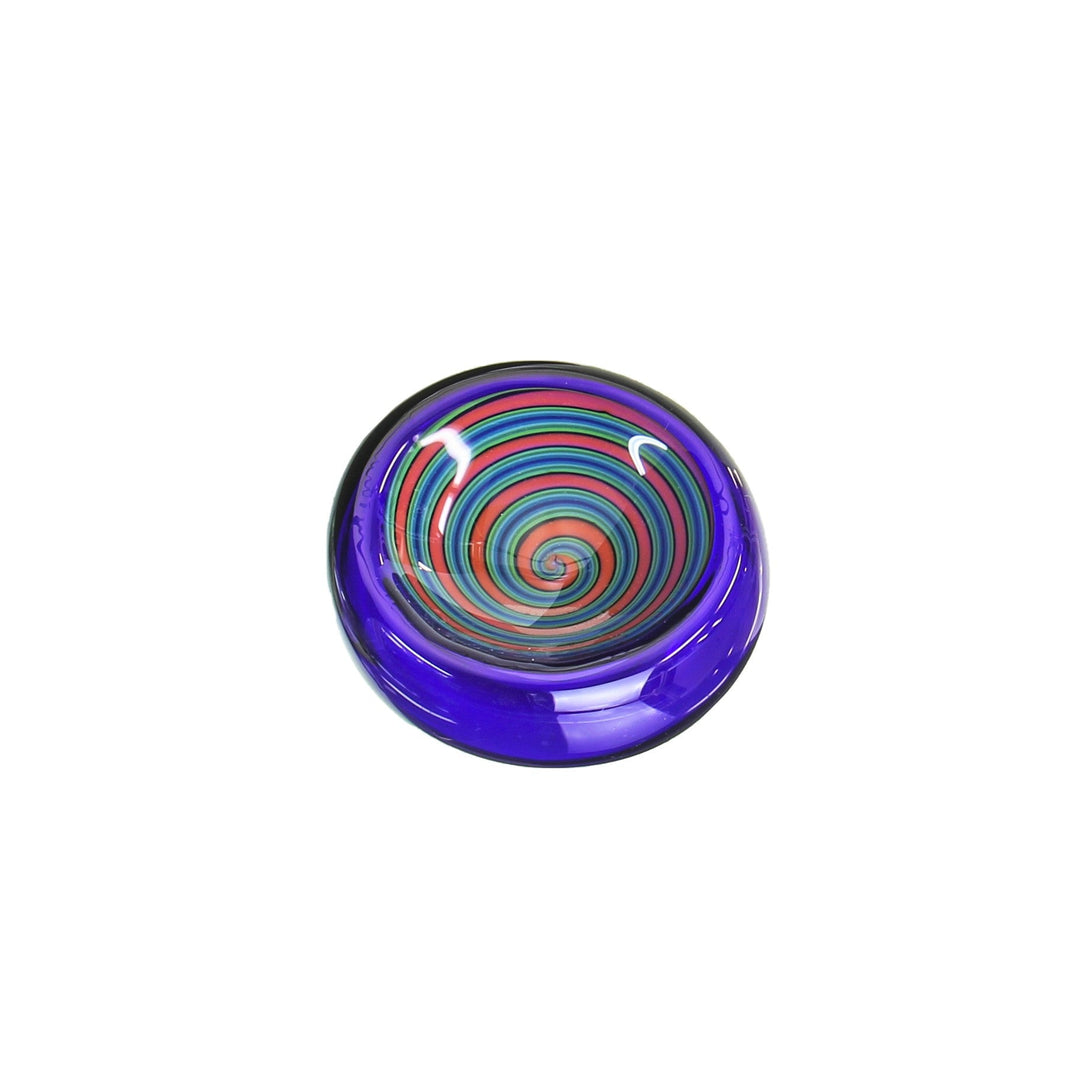 Jeff Green Dish Spiral — heady spiral glass concentrate dish