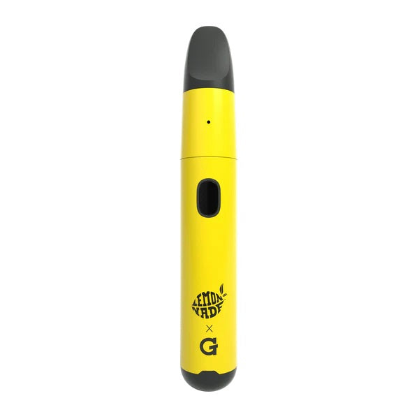 G Pen Micro+ Lemonnade – bright yellow concentrate + 510 vaporizer pen with slim body design.