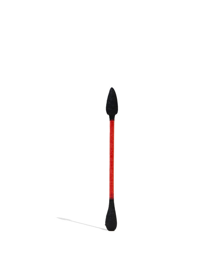 Close-up of Wulf Mods cotton dab cleaning swabs with organic cotton tips