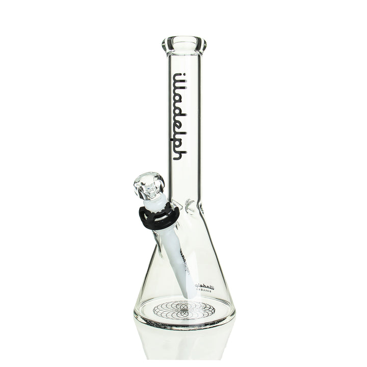 Illadelph Mini Beaker Black Label 5 mm glass with K-Clip and lighter