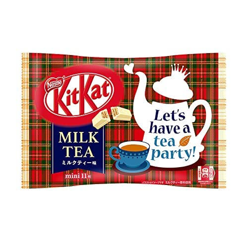 Kit Kat Mini Milk Tea — milk tea flavor Japanese Kit Kat wafer bars, imported exotic snack bag
