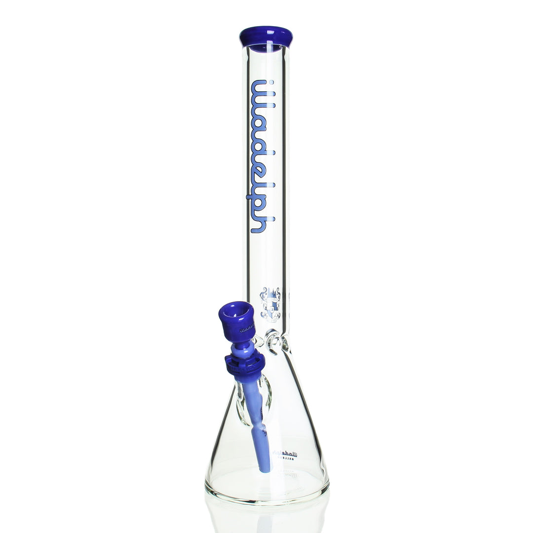 Illadelph 7mm Blue Cheese Medium Beaker 19-inch glass bong – Angies Boutique