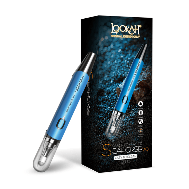 Lookah Seahorse 2.0 — electric nectar collector wax pen, hero shot
