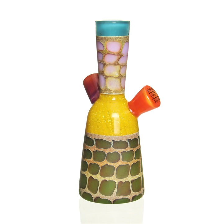 Matt Robertson Gir-rando Zoo Tube Orange Dichro — orange dichro Gir-rando from alternate angle