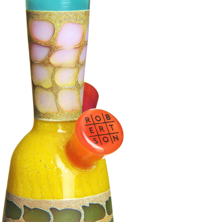 Matt Robertson Gir-rando Zoo Tube Orange Dichro — orange dichro Gir-rando detail view