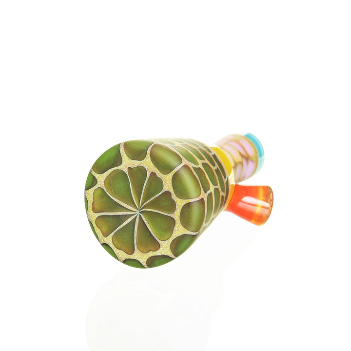 Matt Robertson Gir-rando Zoo Tube Orange Dichro — orange dichro Gir-rando base view