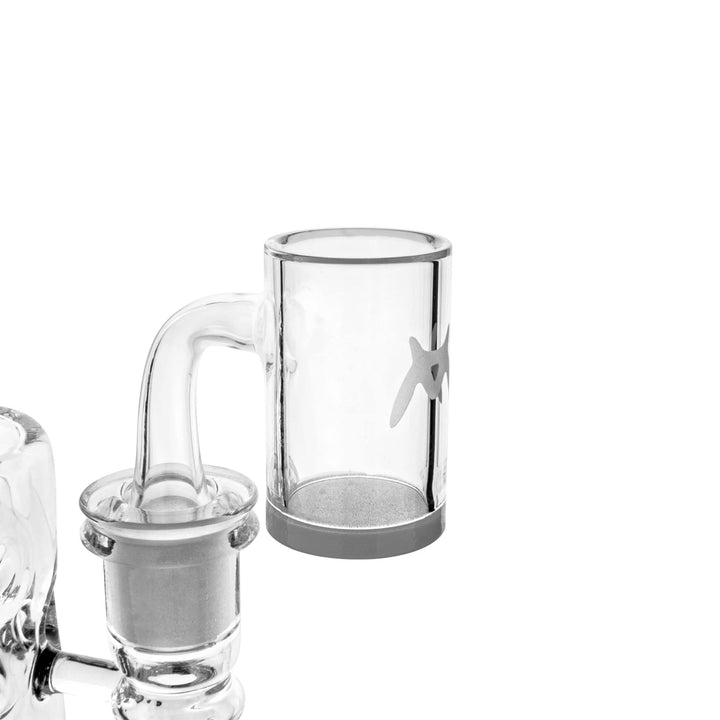 MAV 25mm Opaque Bottom Quartz Banger — opaque bottom quartz banger, detail view