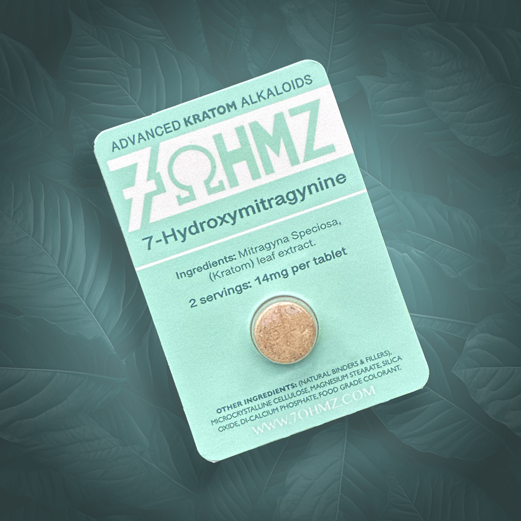 7 Ohmz - Kratom Pills - 1 Pack