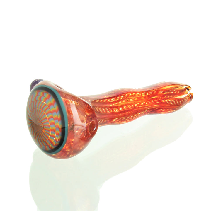 Conversion Glass Spin & Rake Spoon - Red #3