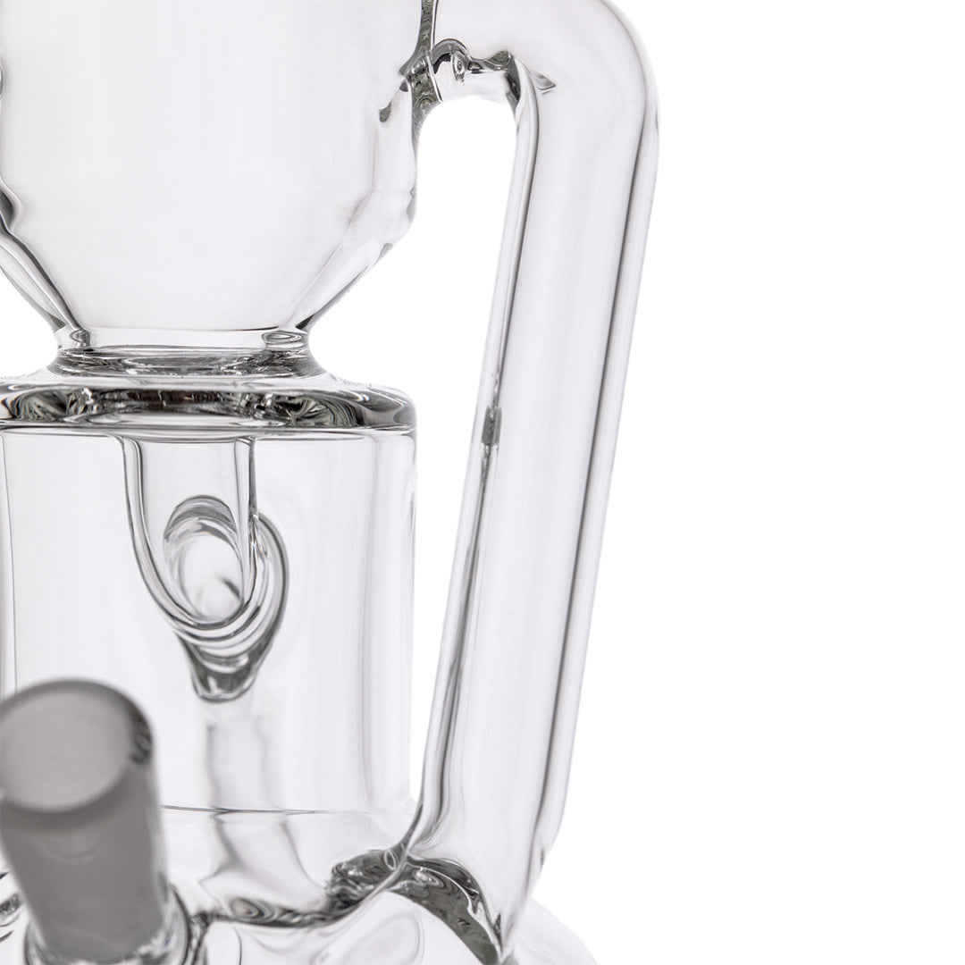 MJ Arsenal Apex Mini Rig Alpine Series, joint and quartz bucket connection detail