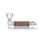 MJ Arsenal Creek Hand Pipe – 4" Borosilicate & Walnut Spoon Pipe (Alpine Collection)