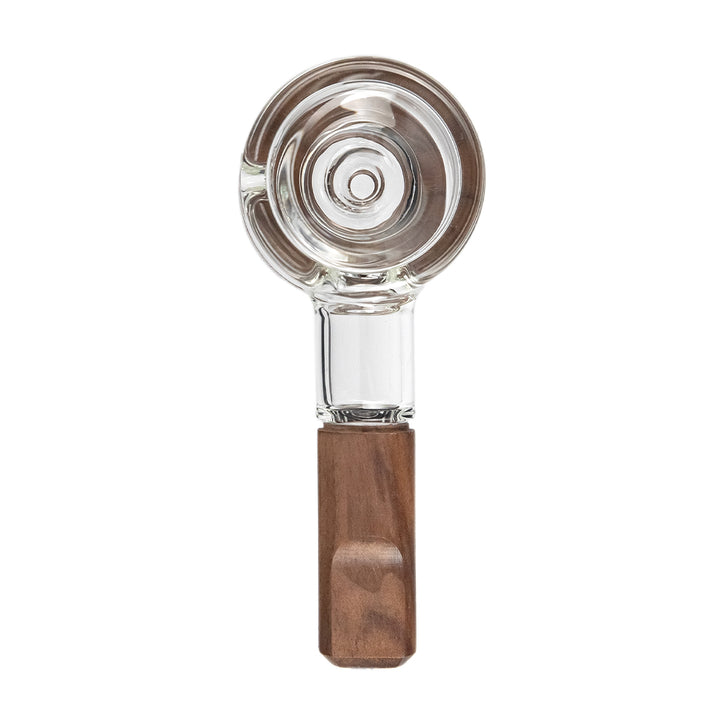 MJ Arsenal Granby Hand Pipe Alpine Series, top view glass bowl chamber detail