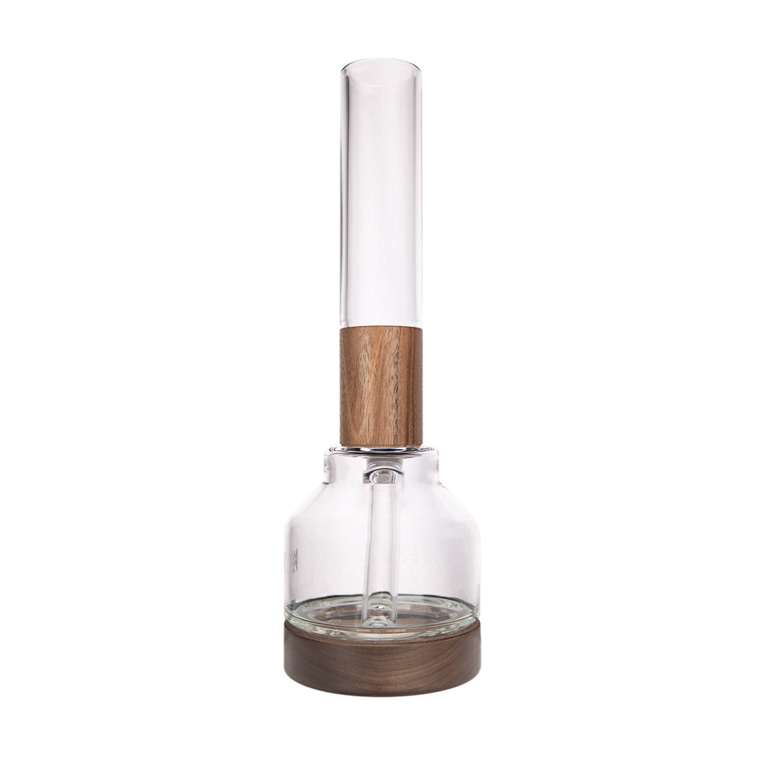 MJ Arsenal Alpine Palisade Water Pipe, joint and downstem detail borosilicate glass
