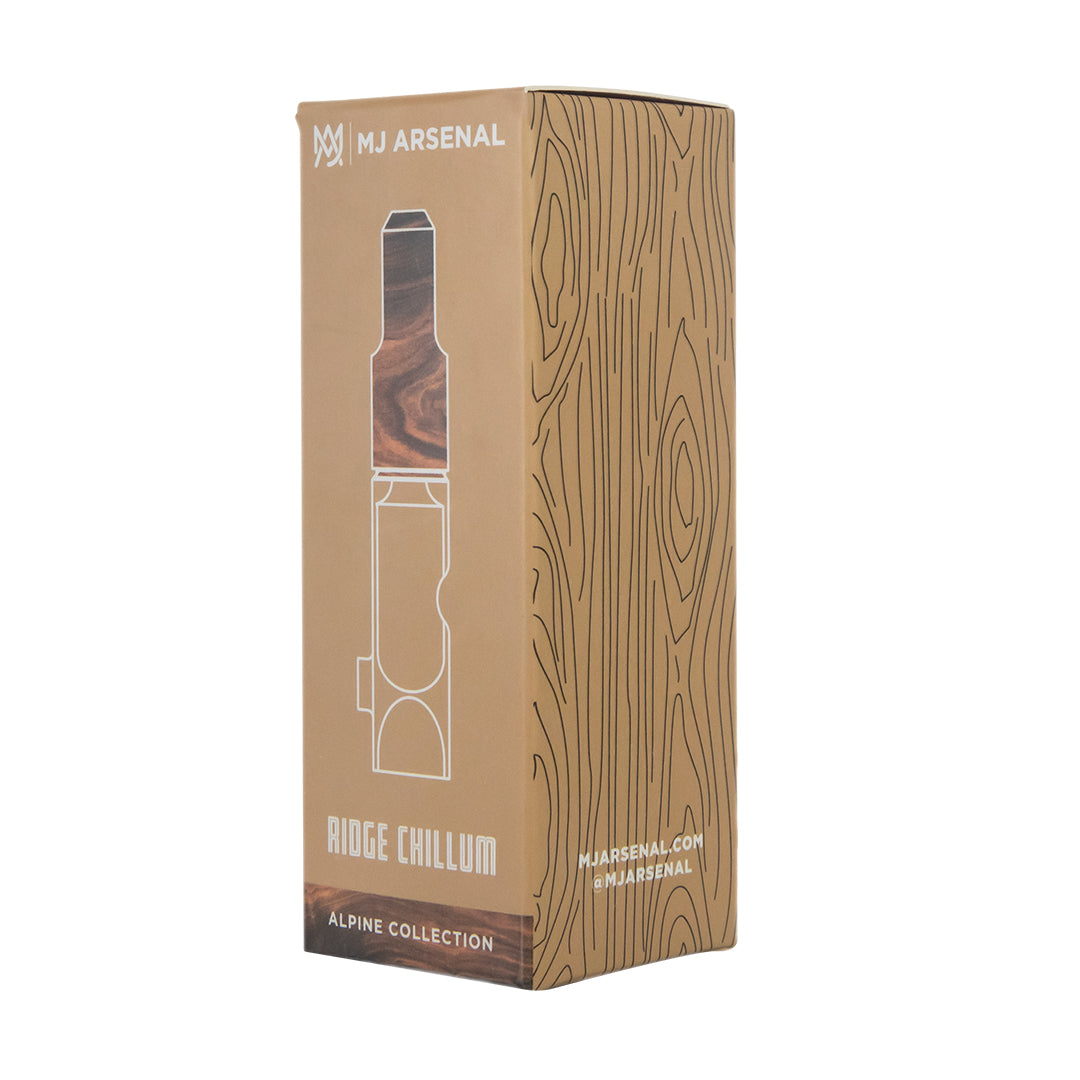 MJ Arsenal Ridge Chillum Alpine Collection, packaging box front