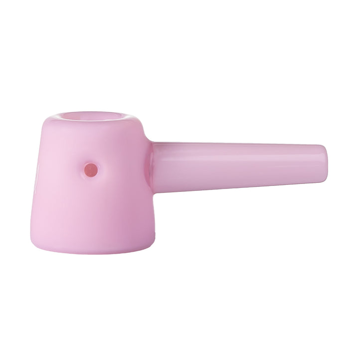 MJ Arsenal Deco Hand Pipe in Bubblegum — borosilicate glass dry pipe colorway