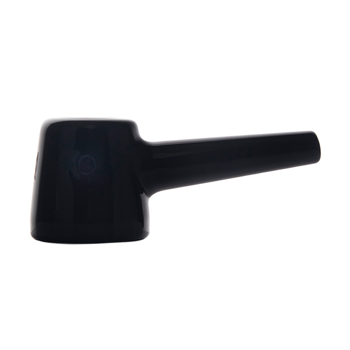 MJ Arsenal Deco Hand Pipe in Onyx black — borosilicate glass dry pipe colorway