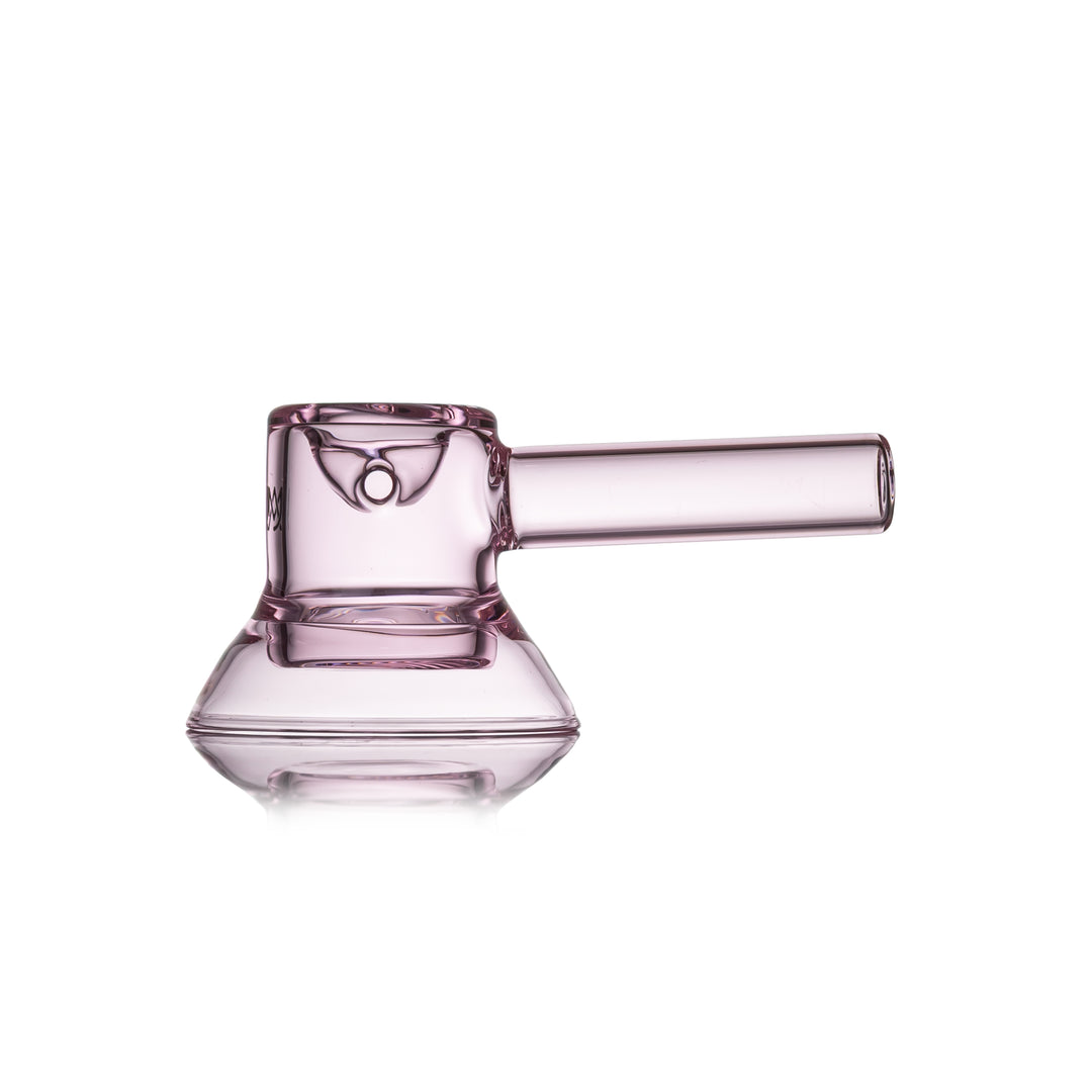 MJ Arsenal Grotto Hand Pipe in Blush pink — borosilicate glass dry pipe colorway