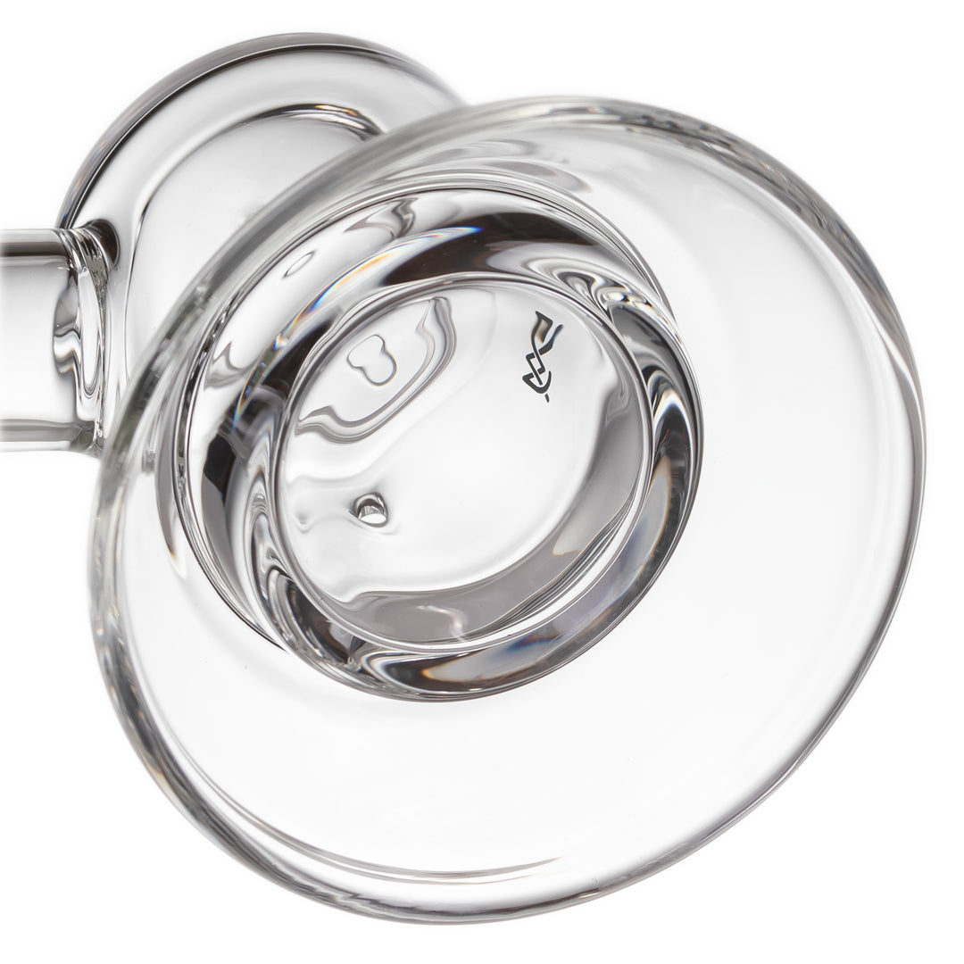 MJ Arsenal Grotto Hand Pipe — underside view showing the hollow-bottom base that keeps the pipe from rolling