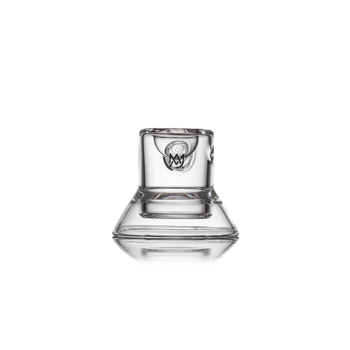 MJ Arsenal Grotto Hand Pipe — straight-on front view showing the pipe profile and bowl placement