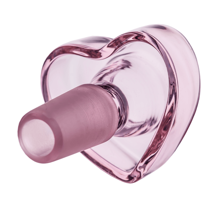 MJ Arsenal Heart Flower Bowl — heart-shaped flower bowl slide, top-down view