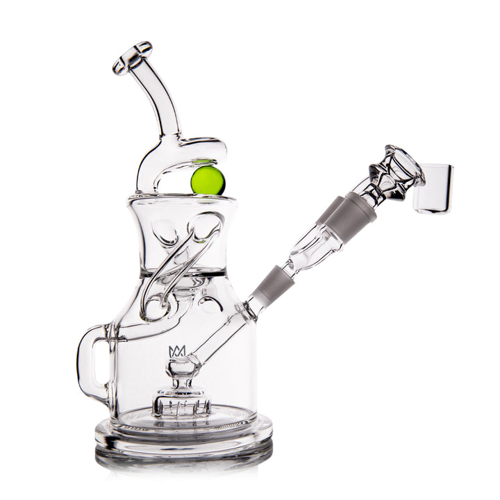 MJ Arsenal iLL-ien Dab Rig, Adam iLL collab alternate side angle recycler system