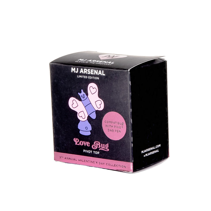 MJ Arsenal Love Bug Pivot Top – Limited Valentine Glass