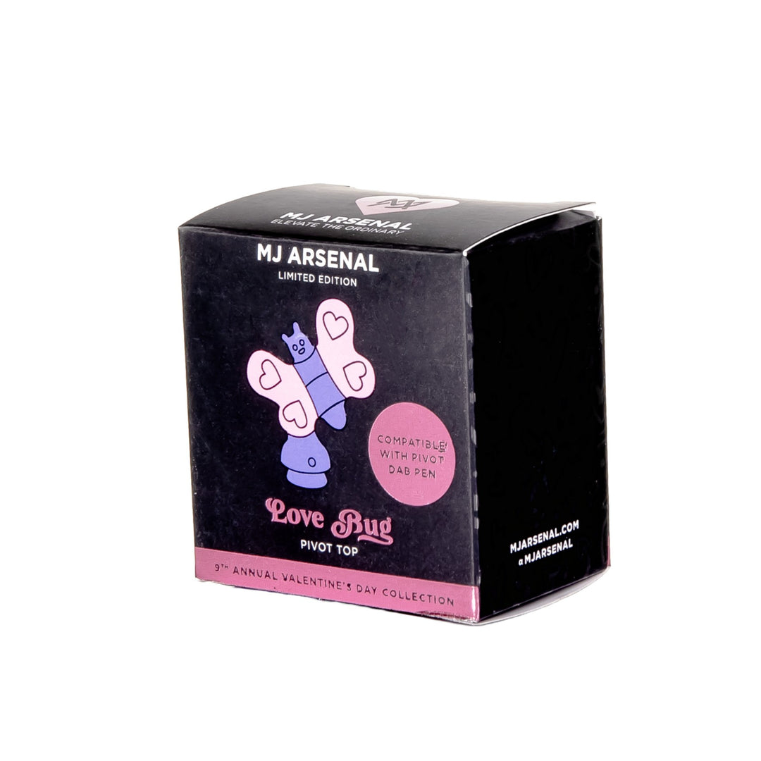 MJ Arsenal Love Bug Pivot Top – Limited Valentine Glass