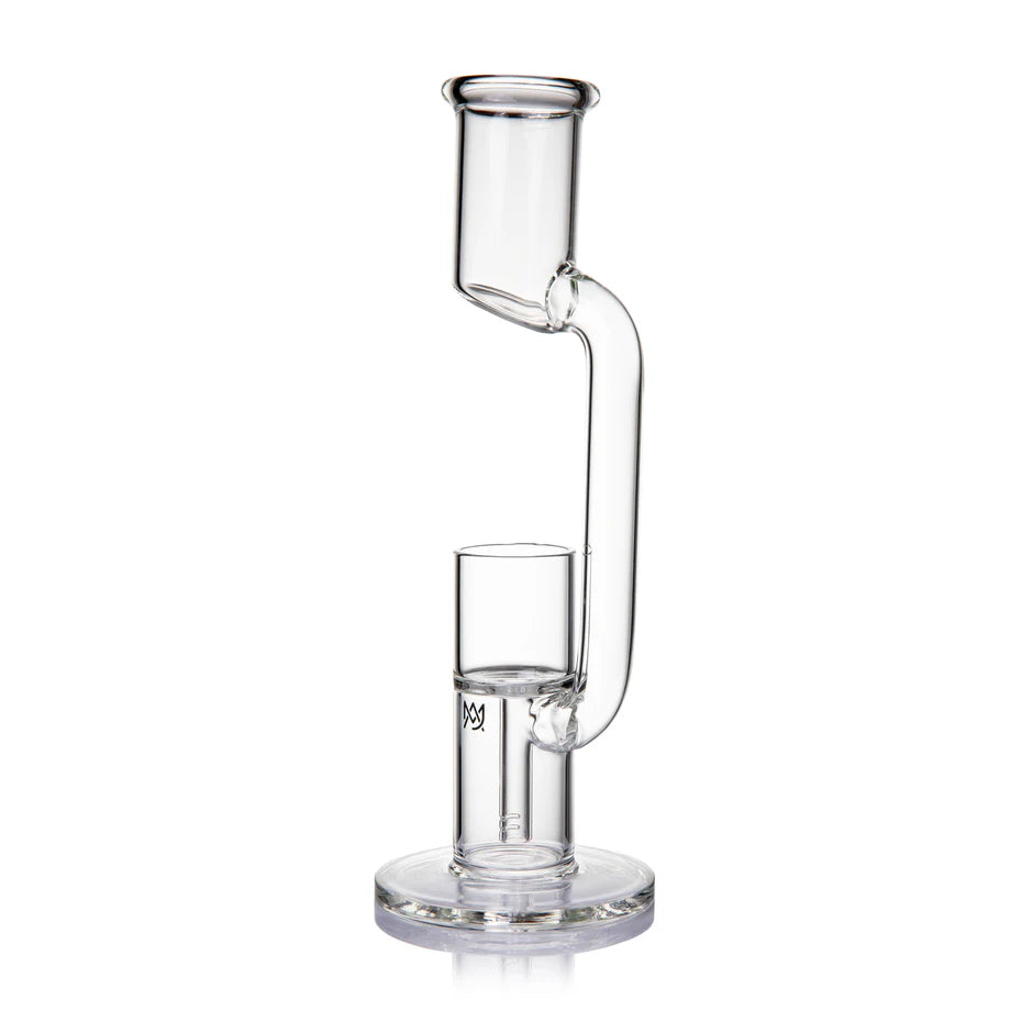 MJ Arsenal Phantom Proxy Water Pipe base and percolator detail, borosilicate glass close-up.